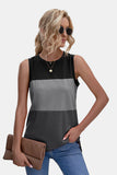 Color Block Tank Top