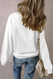 Round Neck Long Sleeve Sweatshirt