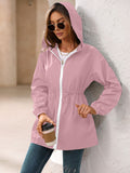 Long Sleeve Hooded Windbreaker