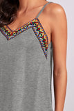 Geometric V-Neck Spaghetti top