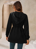 Long Sleeve Hooded Windbreaker