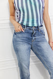 Full Size Amara High Rise Slim Straight Jeans